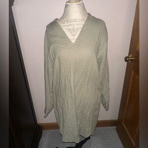H&M tunic cotton shirt